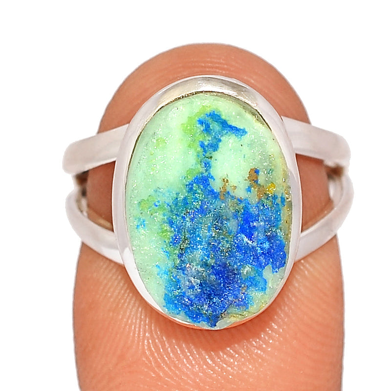 Azurite Druzy Ring - AZDR271