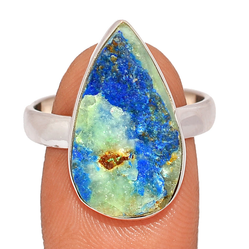 Azurite Druzy Ring - AZDR278