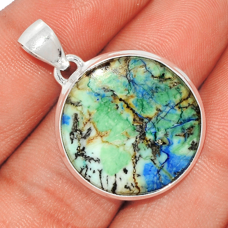 1.3" Azurite Pendants - AZUP630