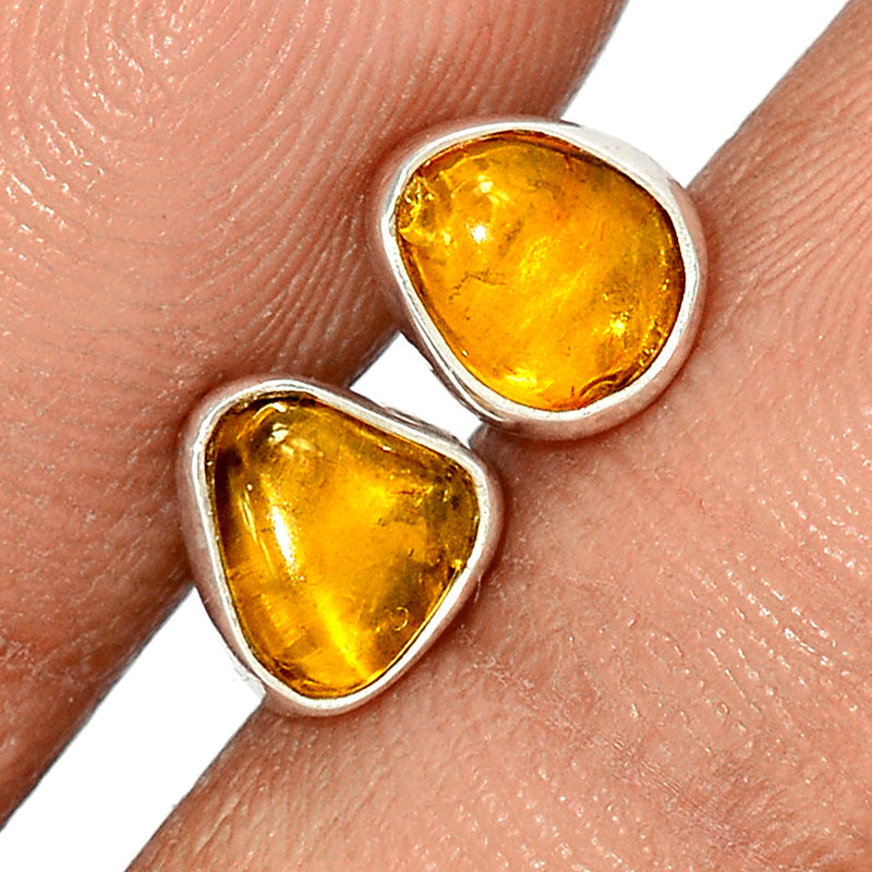 Baltic Amber Studs - BAMS23