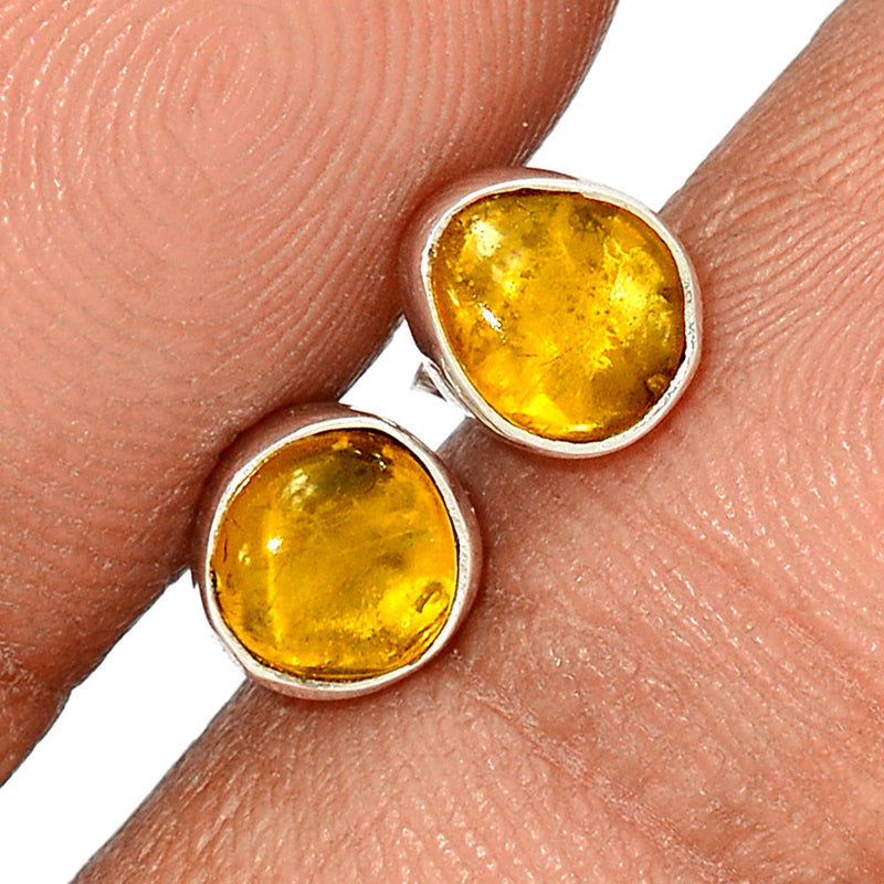 Baltic Amber Studs - BAMS25