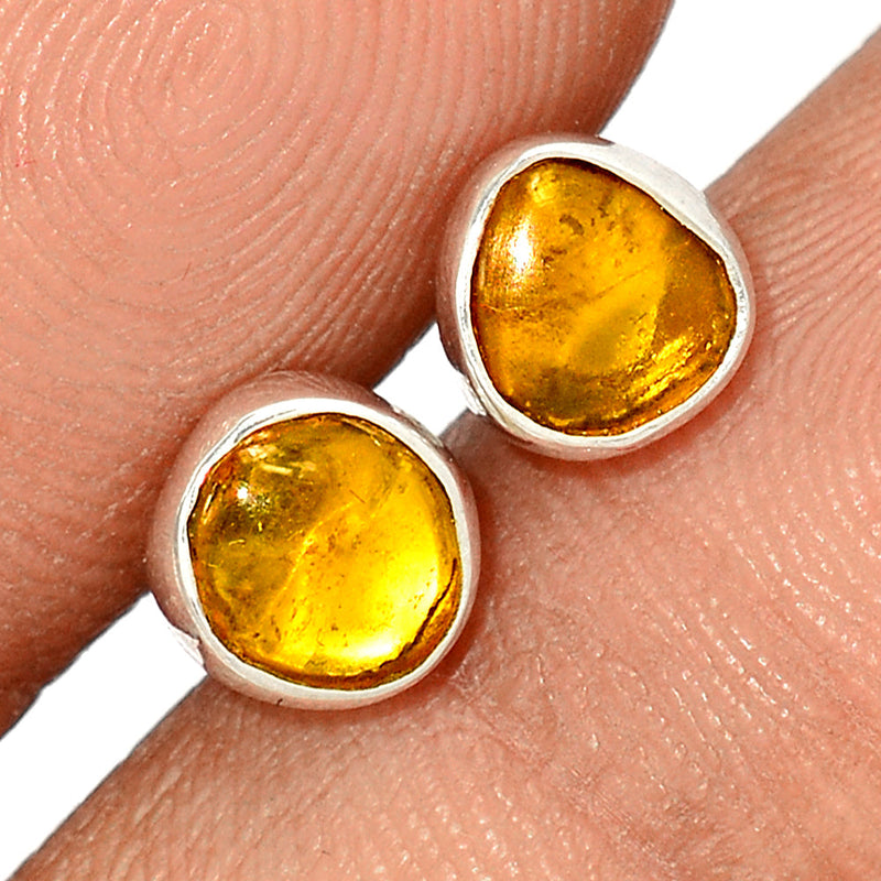 Baltic Amber Studs - BAMS26