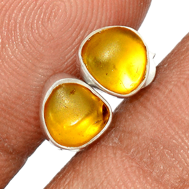 Baltic Amber Studs - BAMS46