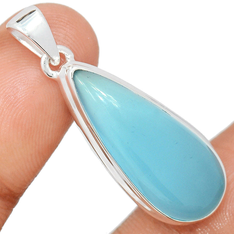 1.5" Blue Chalcedony Pendants - BCDP854