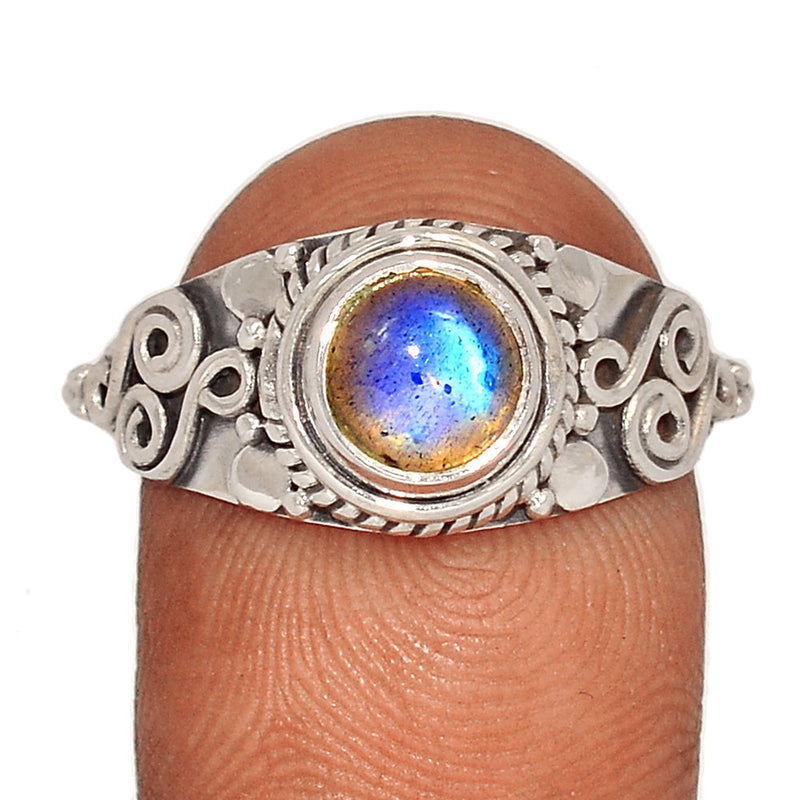 Small Filigree - Blue Fire Labradorite Ring - BFLR1169