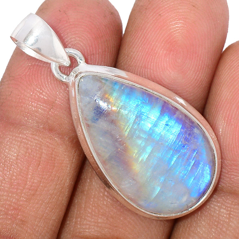 1.3" Blue Fire Moonstone Pendants - BFMP2092