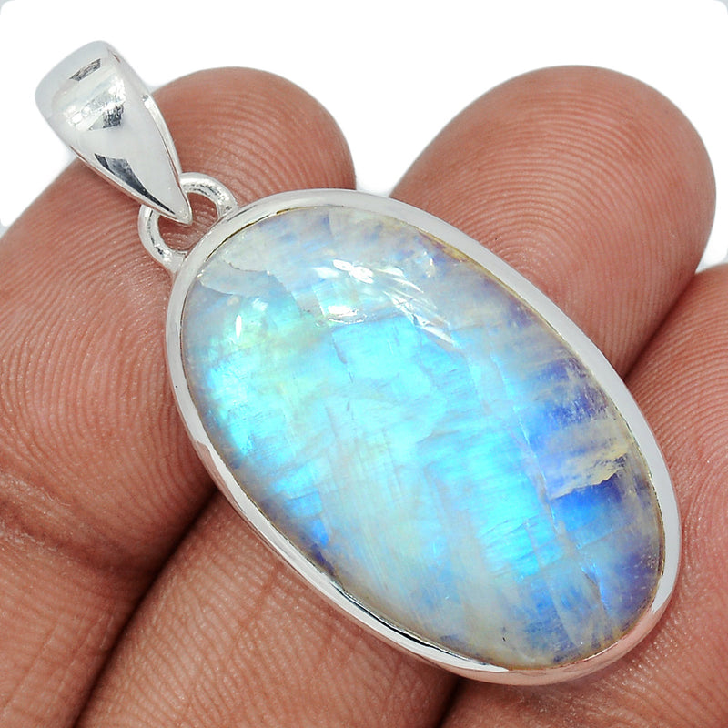 1.6" Blue Fire Moonstone Pendants - BFMP2335