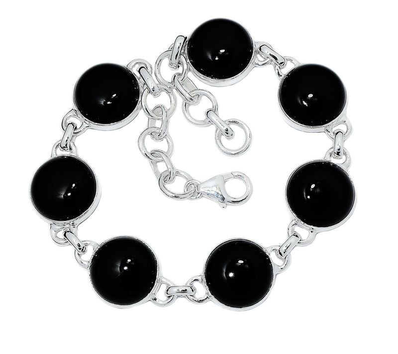 8.5" Black Onyx Bracelets - BOCB292