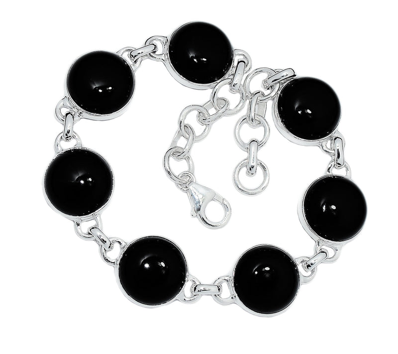 8.5" Black Onyx Bracelets - BOCB321