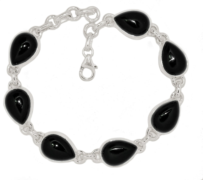 8.5" Black Onyx Bracelets - BOCB328