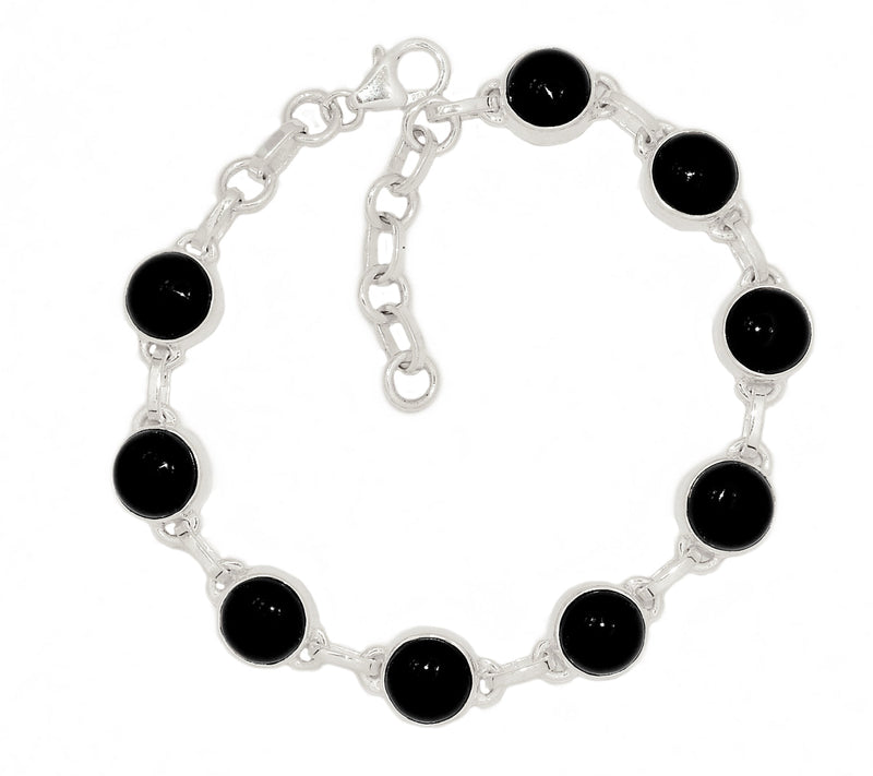 8.2" Black Onyx Bracelets - BOCB338