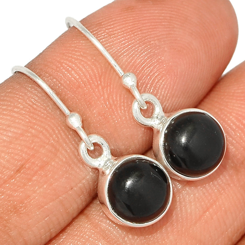 1" Black Onyx Earrings - BOXE1255