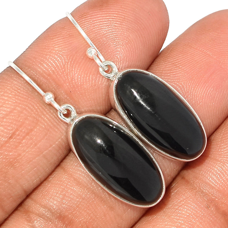 1.5" Black Onyx Earrings - BOXE1257