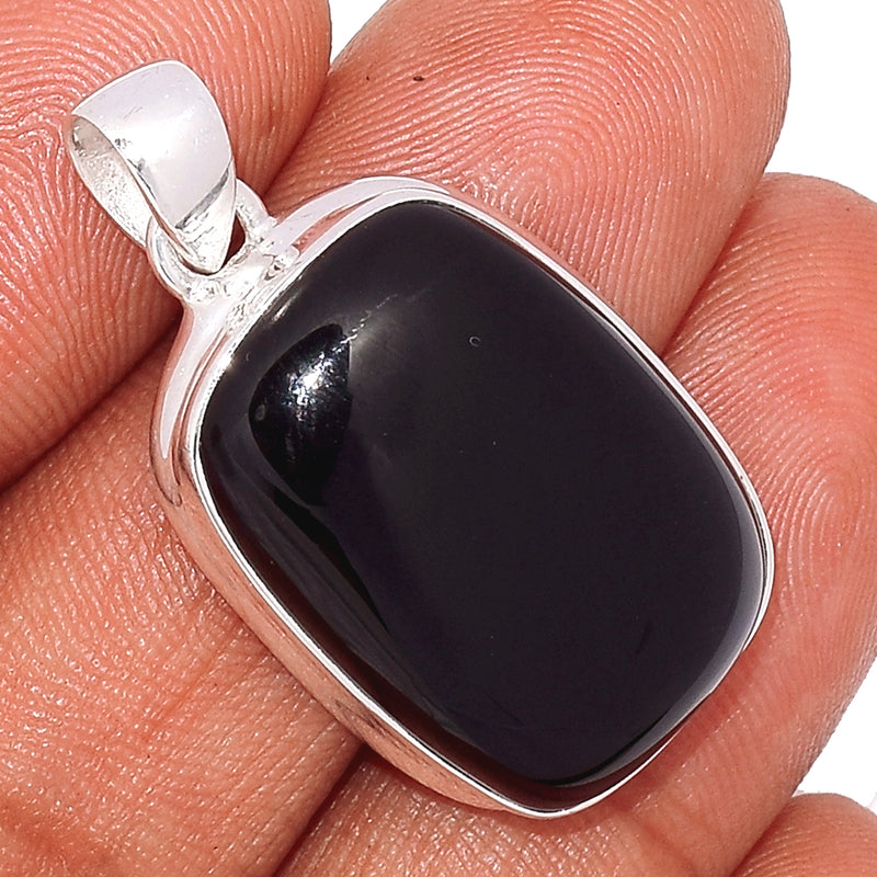 1.2" Black Onyx Pendants - BOXP2081