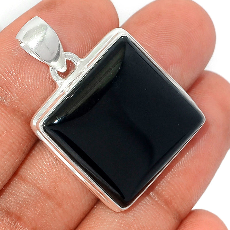 1.5" Black Onyx Pendants - BOXP2138