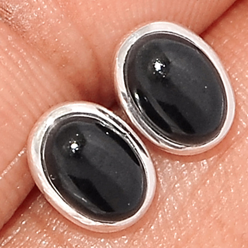 Black Onyx Studs - BOXS583