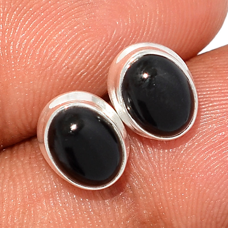 Black Onyx Studs - BOXS645