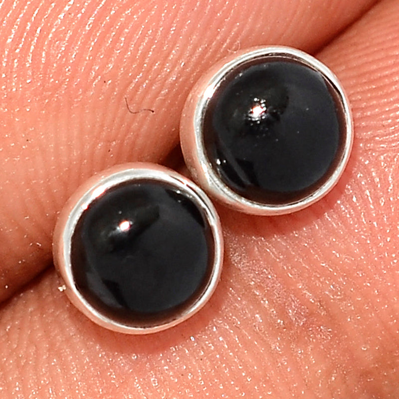 Black Onyx Studs - BOXS651