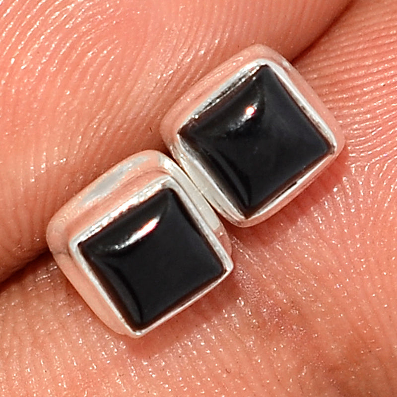 Black Onyx Studs - BOXS656