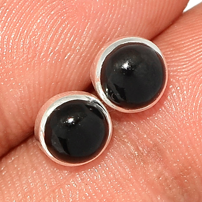 Black Onyx Studs - BOXS667