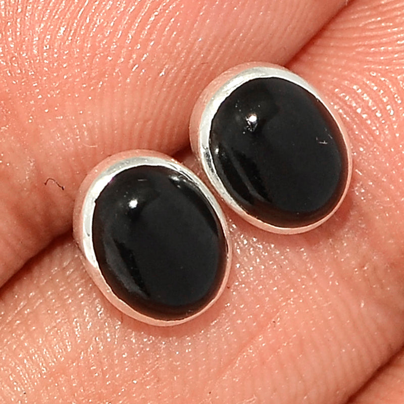 Black Onyx Studs - BOXS679