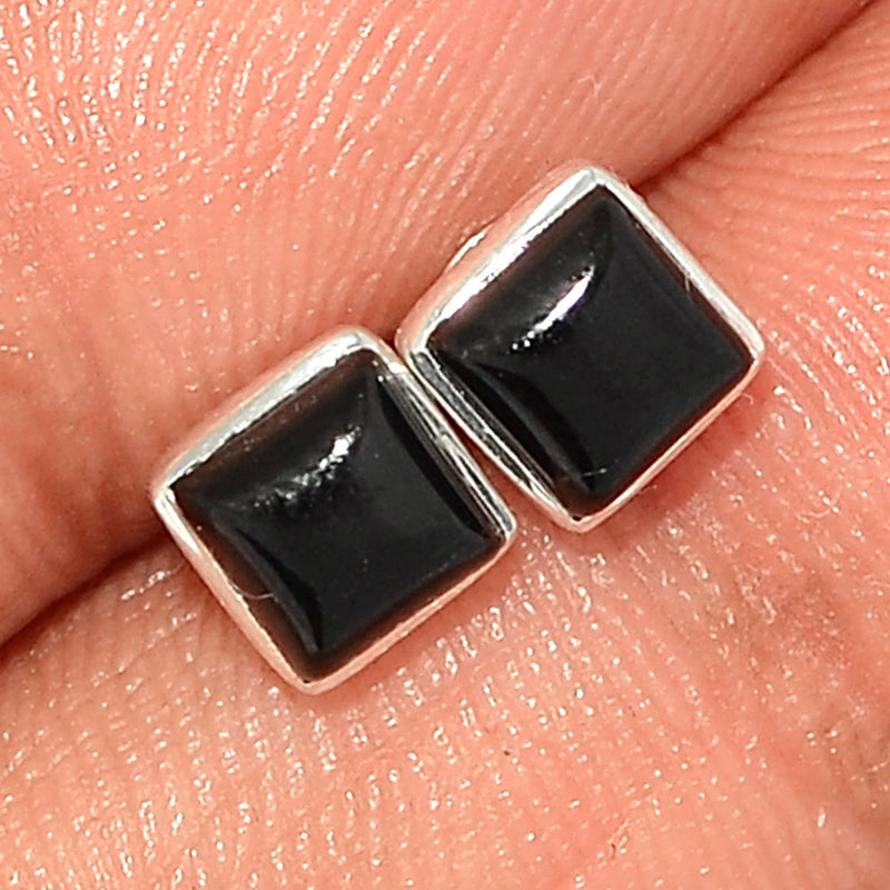 Black Onyx Studs - BOXS684