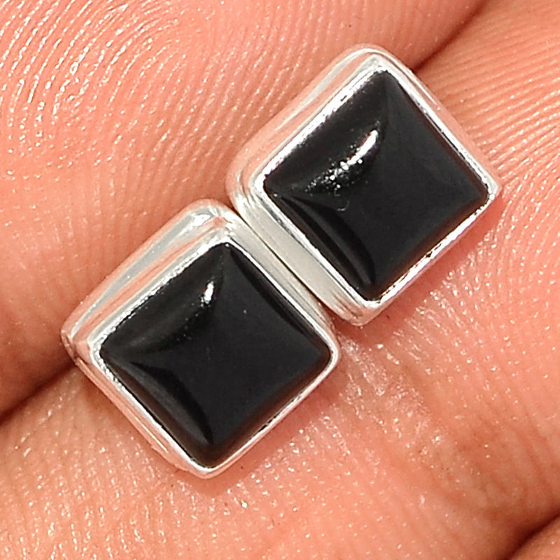 Black Onyx Studs - BOXS690