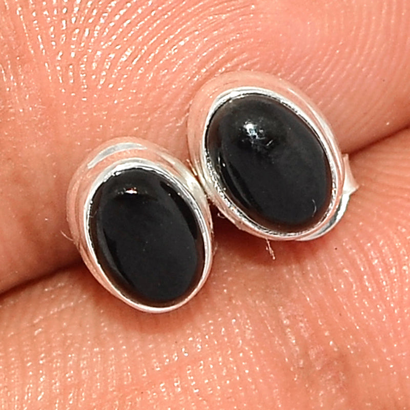 Black Onyx Studs - BOXS700