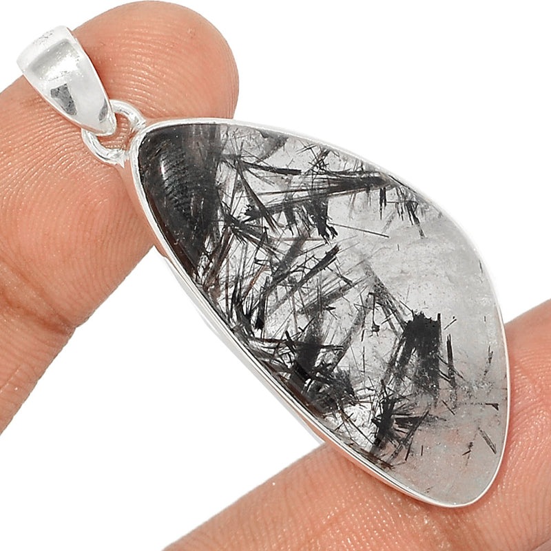 2" Black Rutilated Quartz Pendants - BRUP2100