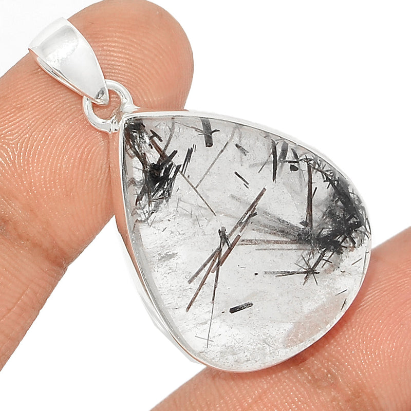 1.6" Black Rutilated Quartz Pendants - BRUP2113