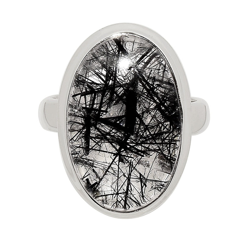 Black Rutilated Quartz Ring - BRUR2558