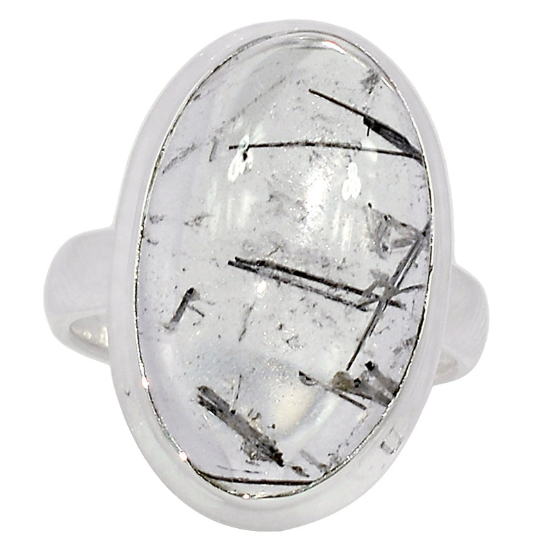 Black Rutilated Quartz Ring - BRUR2634