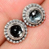 Black Rutile Studs-BRUS145