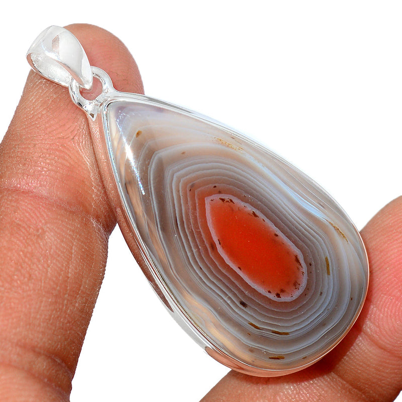 2" Botswana Agate Pendants - BSAP1316