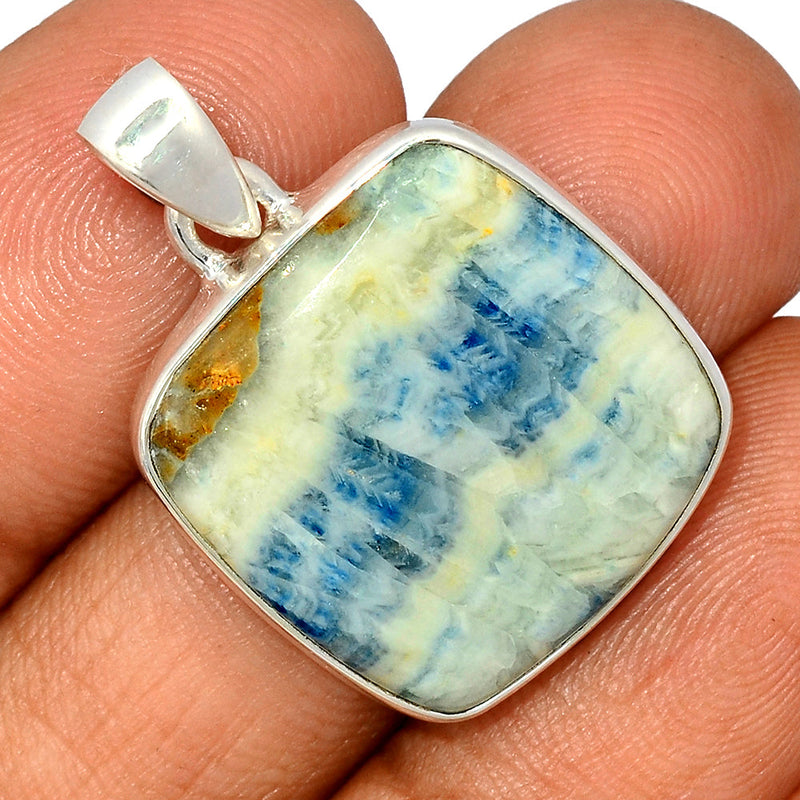 1.1" Blue Scheelite Pendants - BSLP707