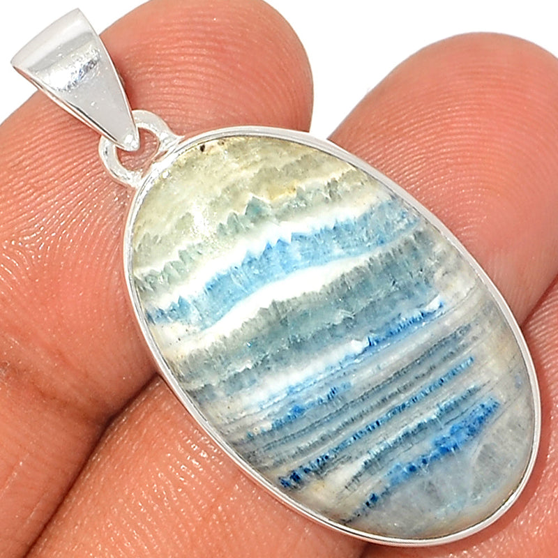 1.6" Blue Scheelite Pendants - BSLP733