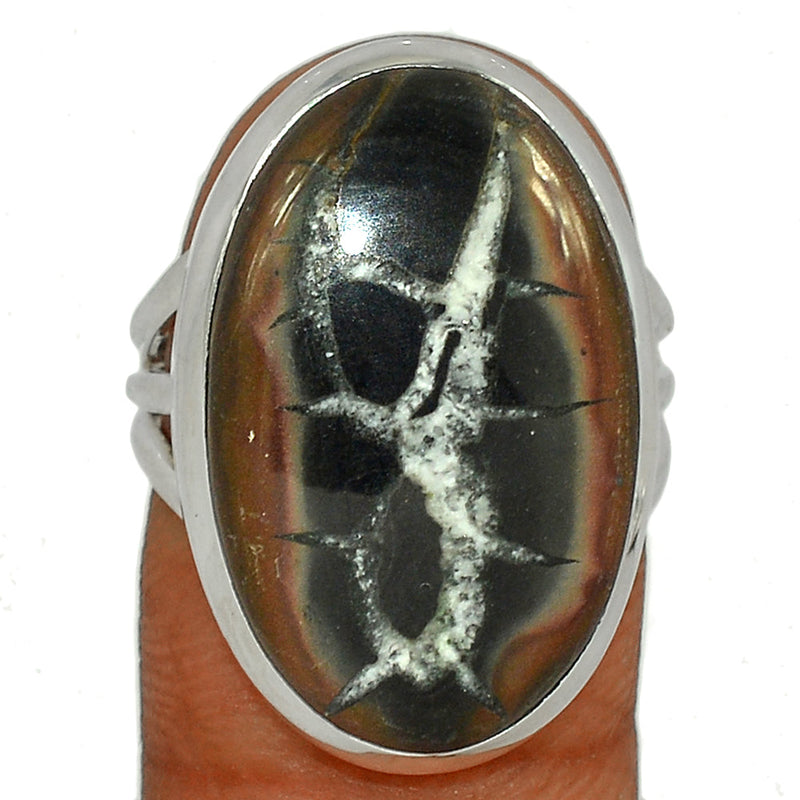 Black Septarian Ring - BSRR113