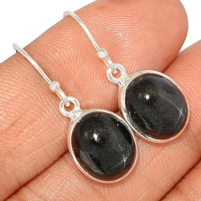 1.2" Black Star Earrings - BSTE189