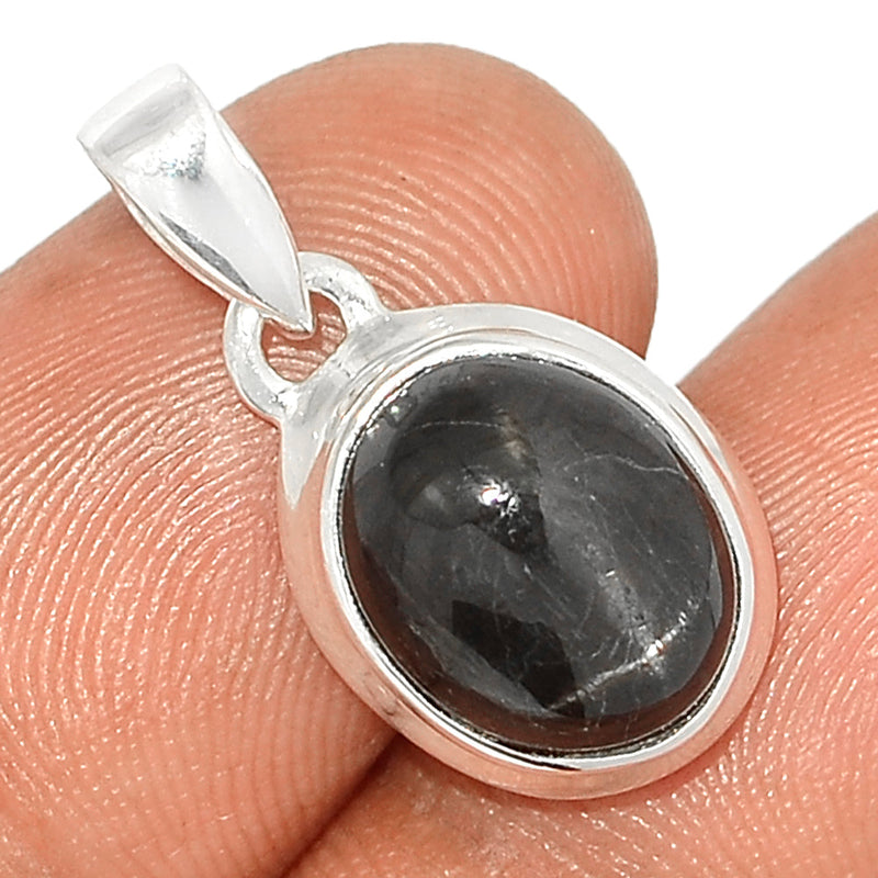 0.8" Black Star Pendants - BSTP428