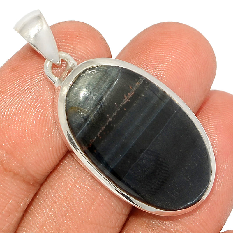 1.6" Blue Tiger Eye Pendants - BTEP1018