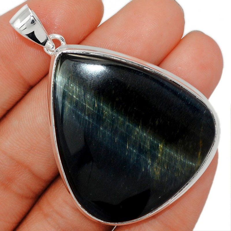 2.1" Blue Tiger Eye Pendants - BTEP516