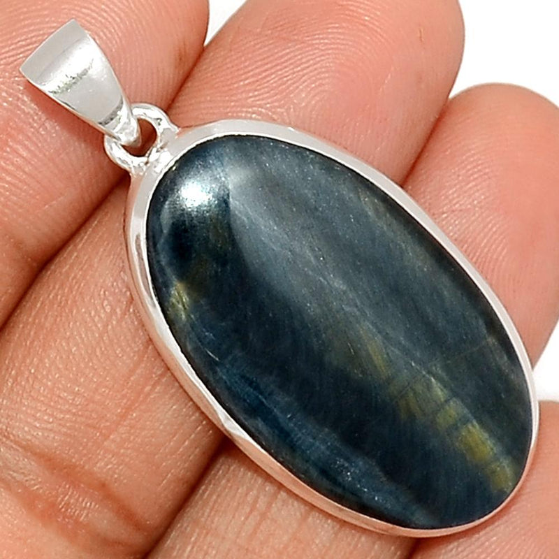 1.7" Blue Tiger Eye Pendants - BTEP556