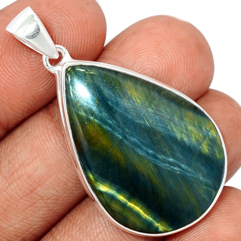 1.8" Blue Tiger Eye Pendants - BTEP856