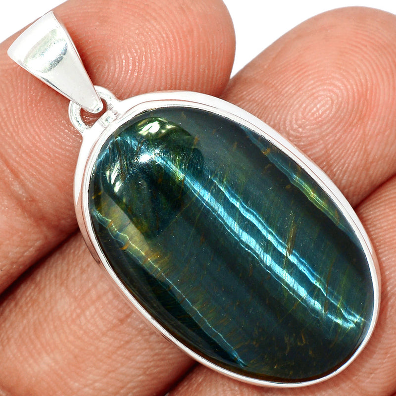 1.7" Blue Tiger Eye Pendants - BTEP864