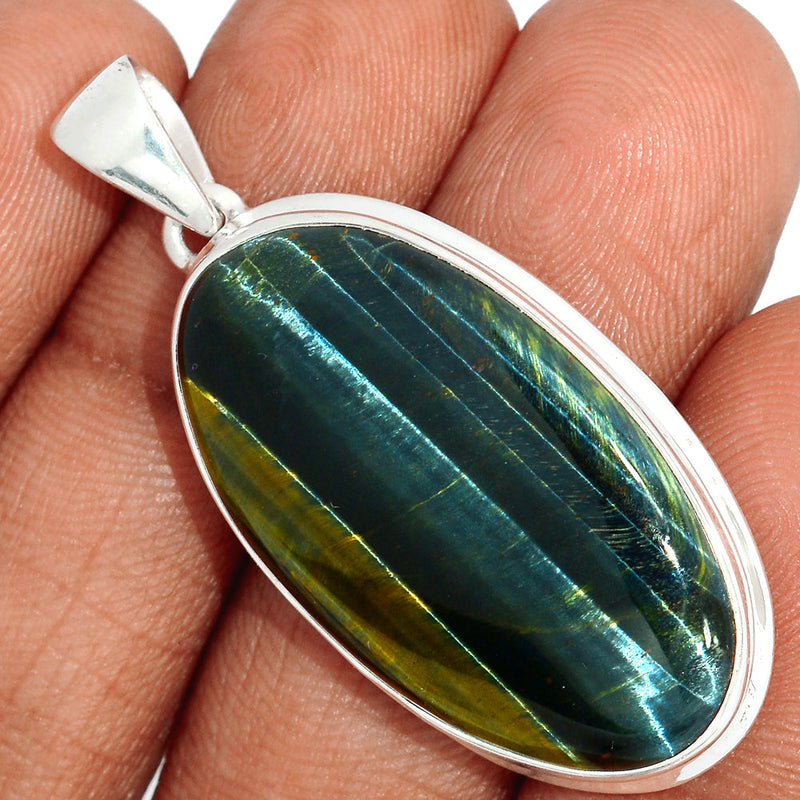 1.8" Blue Tiger Eye Pendants - BTEP867