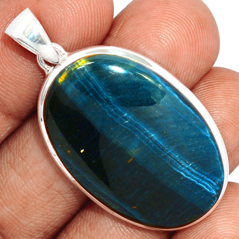 1.8" Blue Tiger Eye Pendants - BTEP880