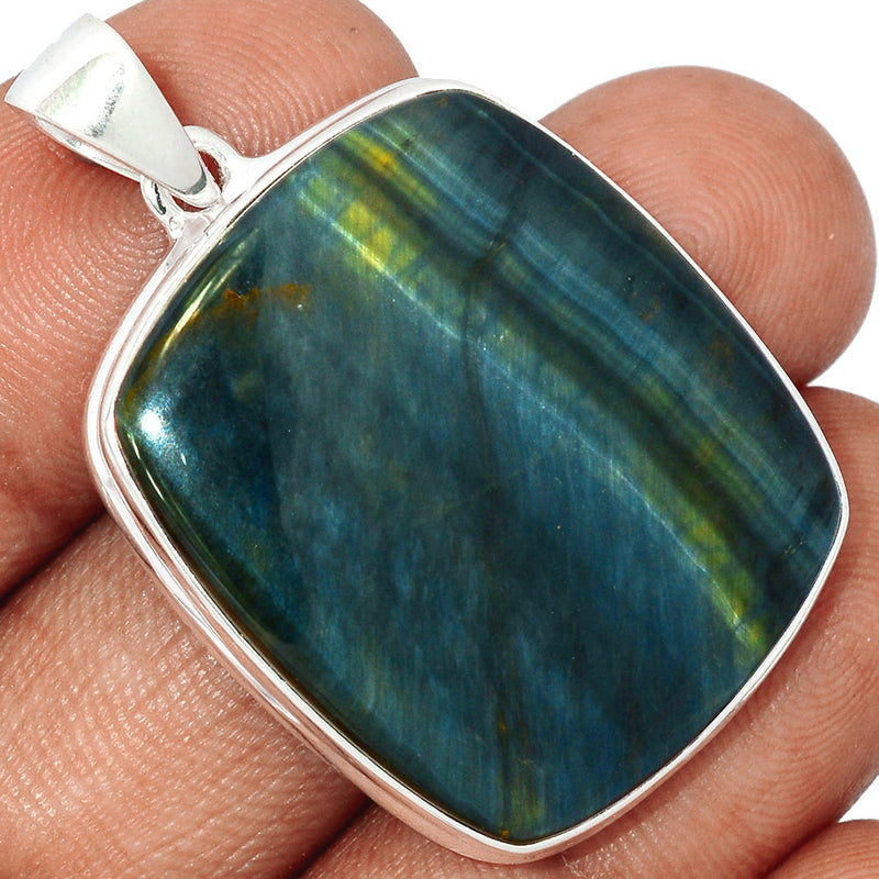 1.7" Blue Tiger Eye Pendants - BTEP888