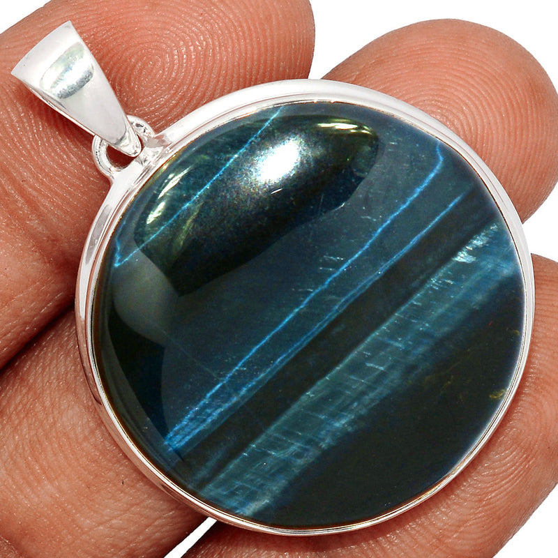 1.7" Blue Tiger Eye Pendants - BTEP892