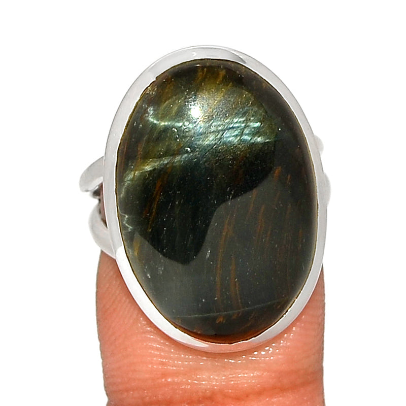 Blue Tiger Eye Ring - BTER339