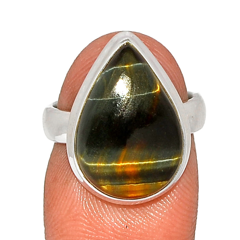 Blue Tiger Eye Ring - BTER348